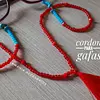 Cordón Para Gafas Rojo Y Azul