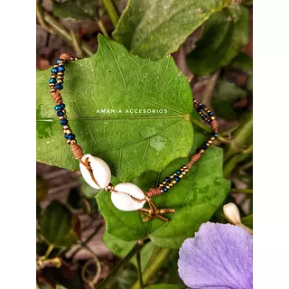 Tobillera Con Conchas