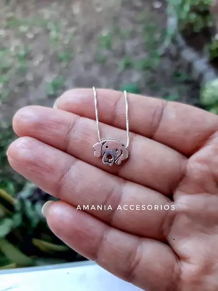 Cadena Con Dije De Perro Labrador