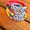 Pulseras de Colores con Mensaje