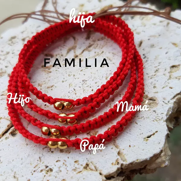 Pulseras Familiares