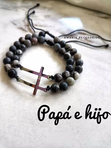 Pulsera Para Papá E Hijo